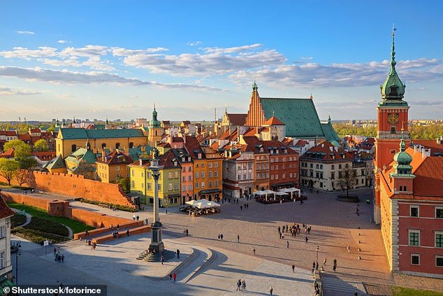 Warsaw came third as the cheapest value destination for culture, according to the Post Office