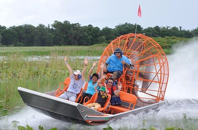 Whizzy rascals: Fun at Boggy Creek Airboat Adventures, where you can whizz through Florida's wetlands
