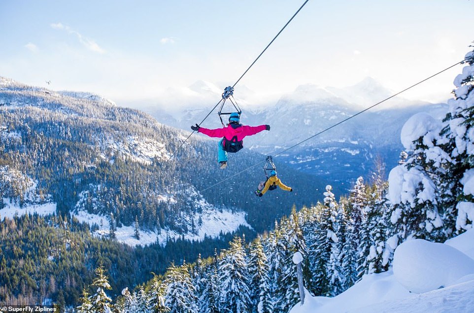 Soar over old-growth forests and between mountain peaks as you get an eagle’s-eye view of Whistler Fly along one of Canada’s longest and highest ziplines