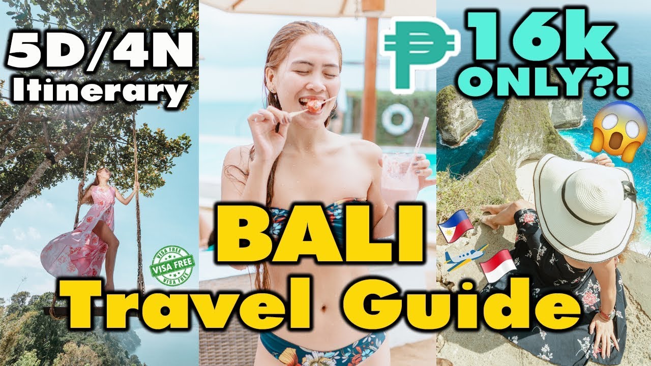 ULTIMATE BALI TRAVEL GUIDE (Itinerary, Budget/Expenses, Travel Tips) ️