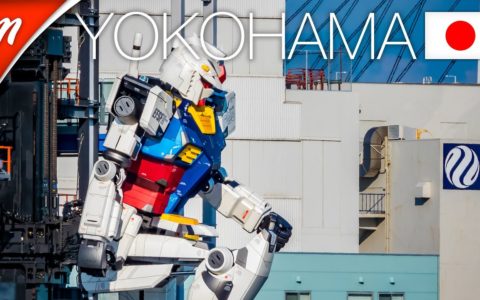 TOKYO TRAVEL GUIDE | GUNDAM FACTORY YOKOHAMA (Under Construction)