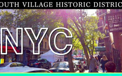 New York【South Village Historic District】2020 NYC Walking Tour, Travel Guide【4K】