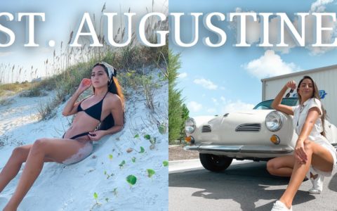 St. Augustine, FL Travel Guide/ Vlog! || things to do + places to eat // Shakira Curtis