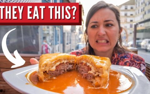 World's Weirdest Sandwich! Porto Travel Guide | Portugal Travel Series Part 2