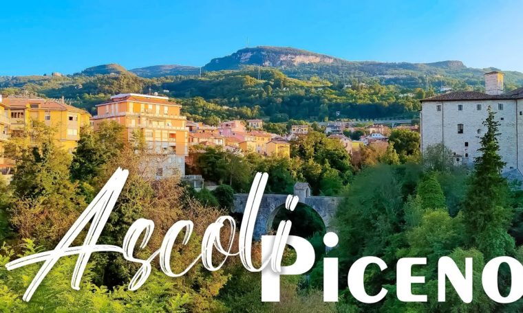 INCREDIBLE ASCOLI PICENO. Italy - 4k Walking Tour around the City - Travel Guide. #Italy
