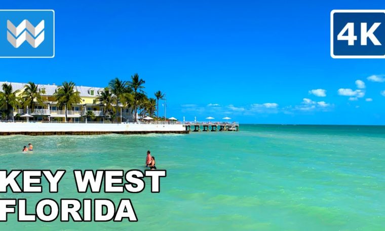 [4K] Key West, Florida 2021 - Duval Street Walking Tour & Travel Guide 🎧 Binaural Sound
