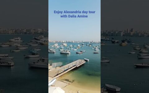 Alexandria day tour with Egypt tour guide Dalia Amine 💌🏖️