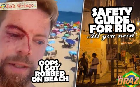 How dangerous is Rio and Brazil? Travel guide: the safest places | JUST GOT ROBBED ON THE BEACH 😳