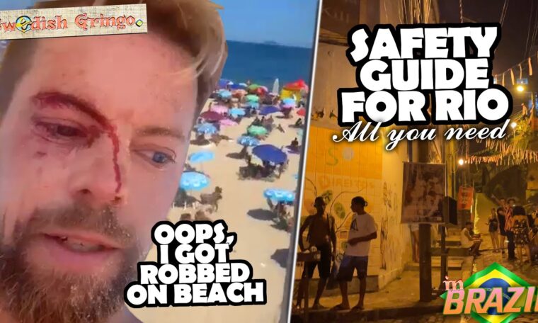 How dangerous is Rio and Brazil? Travel guide: the safest places | JUST GOT ROBBED ON THE BEACH 😳