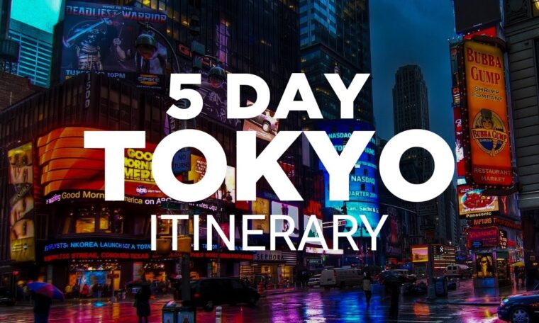 Tokyo Five-Day Itinerary | Your Perfect Travel Guide For a 5 Day Trip