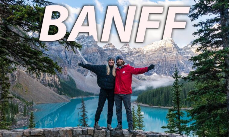BANFF NATIONAL PARK Travel Guide - TOP THINGS TO SEE AND DO (Moraine Lake, Lake Louise, and MORE)