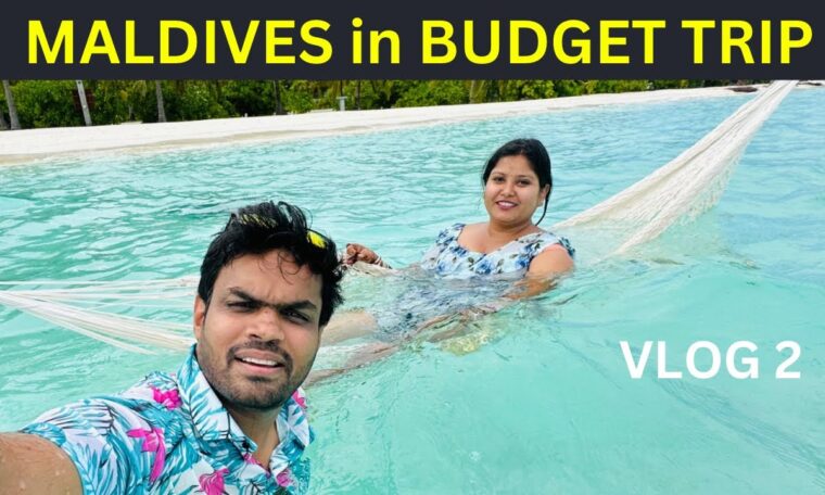 MALDIVES TRAVEL GUIDE VLOG | Maldives Travel Cost from India | Beach Villa Tour, Food & More Ep 2