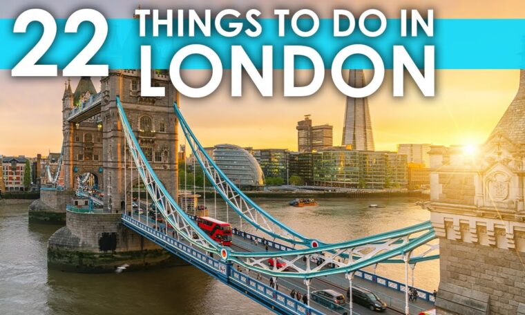 Best Things To Do in London England 2023 4K