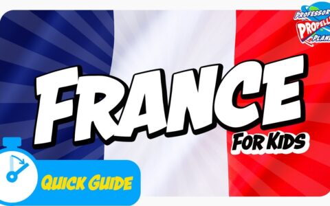 France for Kids - Fun facts on the French travel guide for kids.