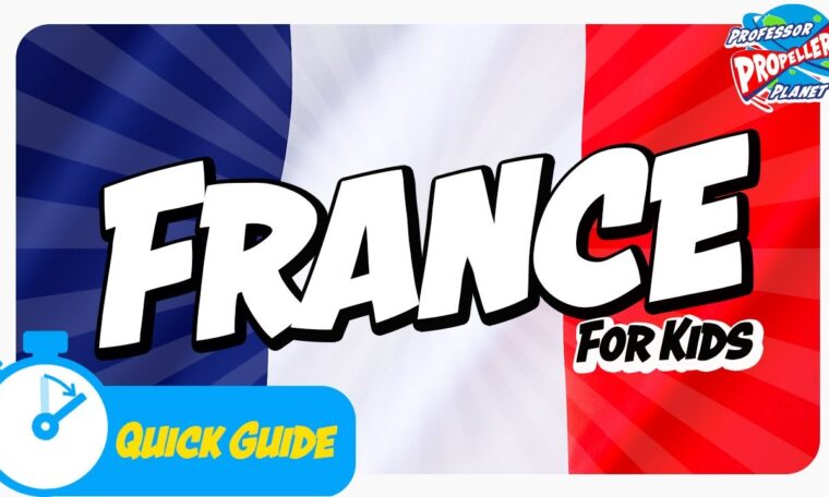 France for Kids - Fun facts on the French travel guide for kids.