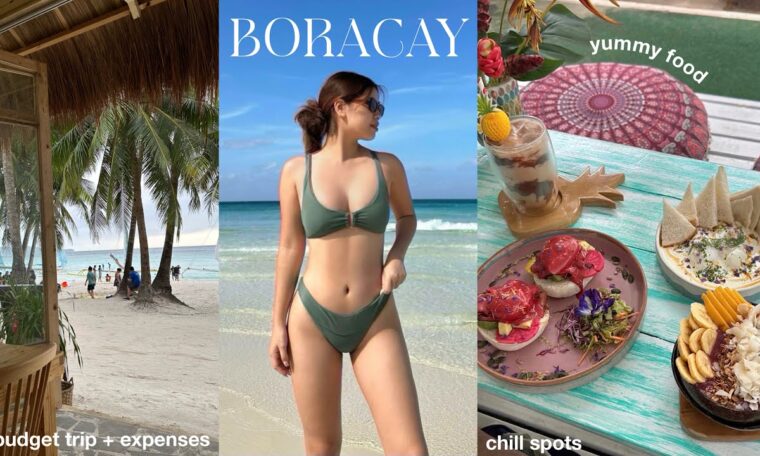 Boracay Travel Guide 🌴🥥 food trip, how much i spent, chill spots