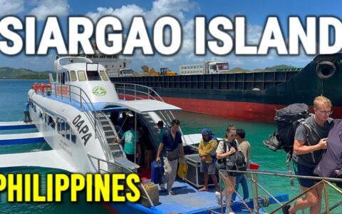 SIARGAO Philippines 2024 | The BEST ISLAND in the WORLD? Travel Guide & Ferry Ride - Cebu to Siargao