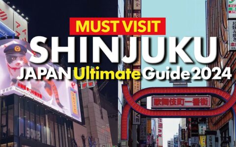 BEST 10 SHINJUKU FOOD & SHOPPING ULTIMATE GUIDE: Japan Travel Guide 2024