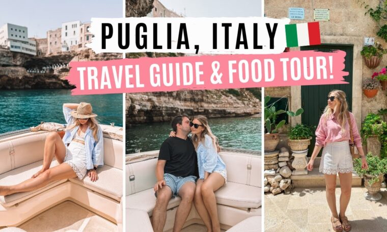 PUGLIA, ITALY 🇮🇹  | TRAVEL GUIDE & FOOD TOUR | Polignano a Mare, Monopoli, Alberobello, Bari | VLOG