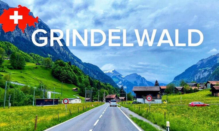 Driving in Switzerland 🇨🇭Grindelwald || Travel Guide 4K