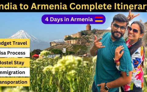 4 Days in Armenia- Itinerary With Cost | India to Armenia Travel Guide 2024 | VISA, SIM, FOREX